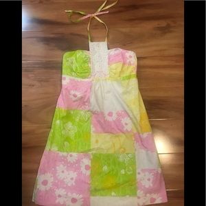 Lilly Pulitzer bib halter Daphne dress